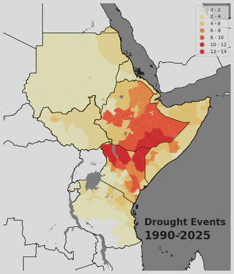 Drought Frequency Map