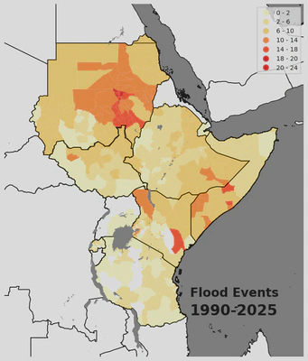 Flood Frequency Map