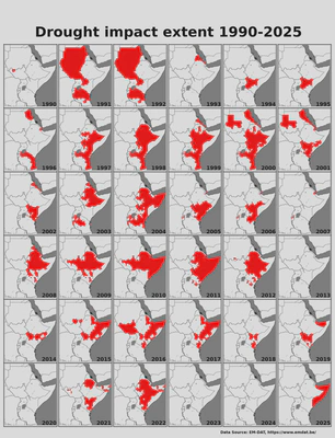 Drought Extent Map